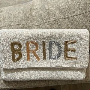 Bride sequin purse